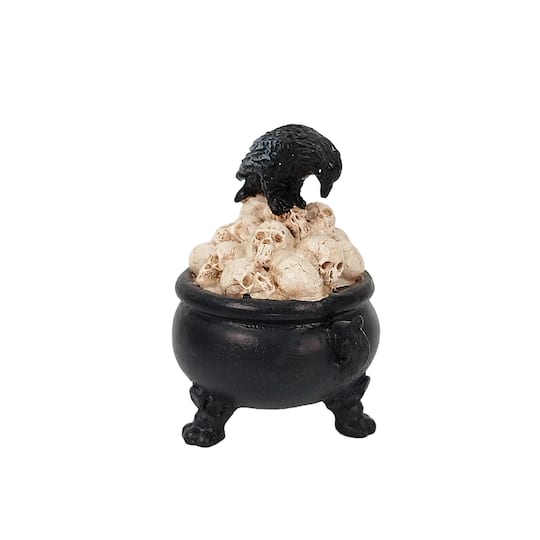Mini Skull Bowl with Raven by Ashland®